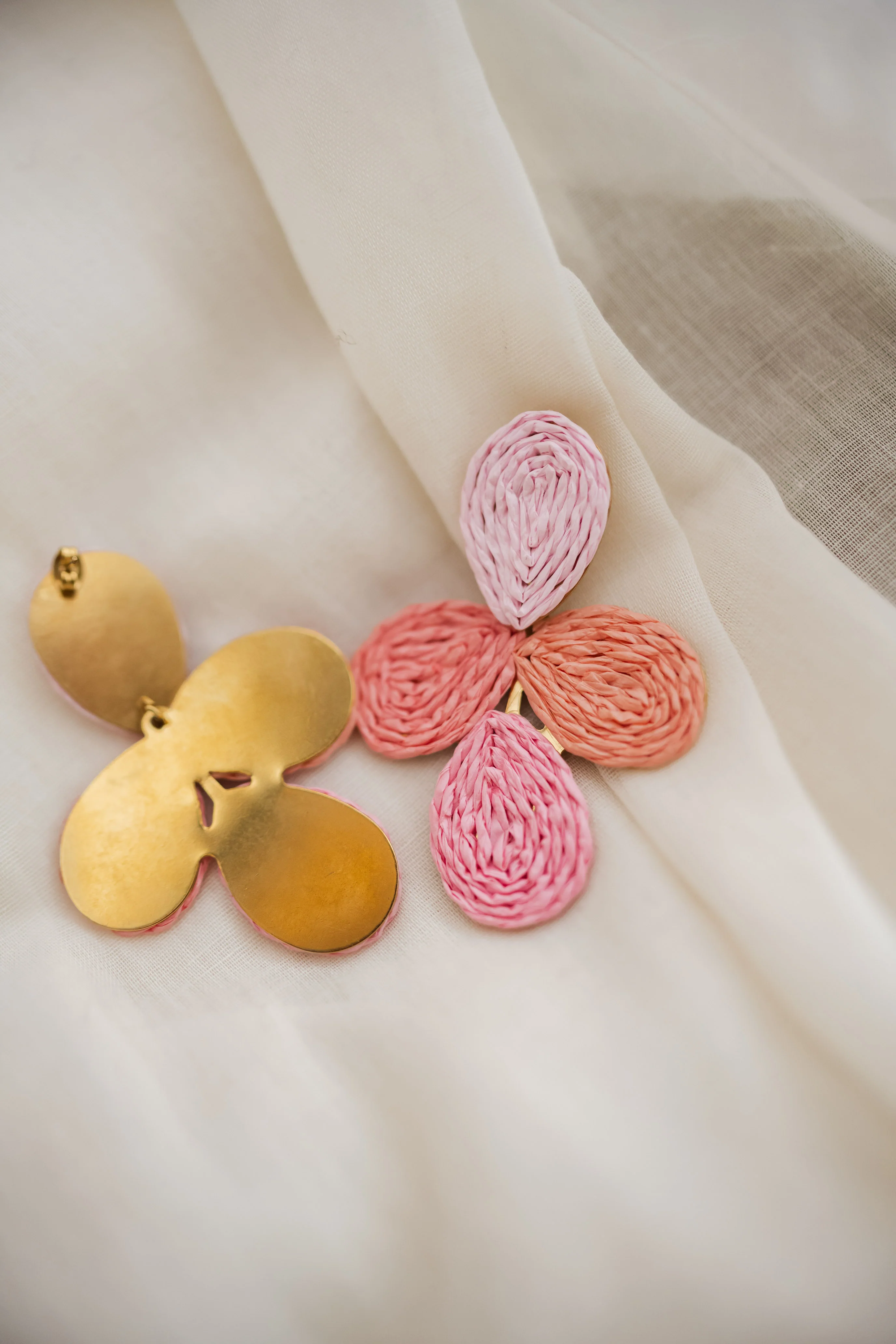 Pink Aniol Earrings