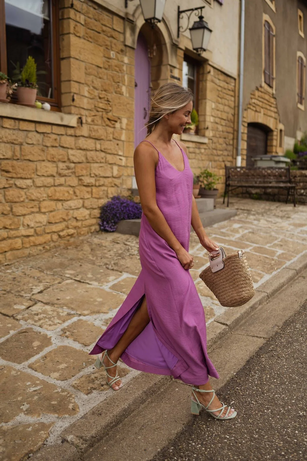Mauve Clemence Dress