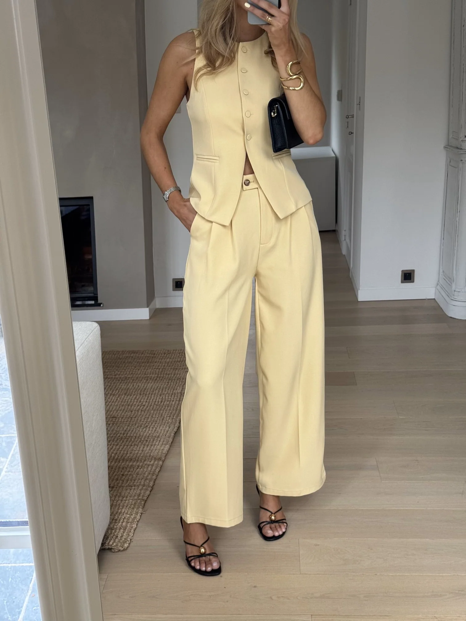 Yellow Pola Pants
