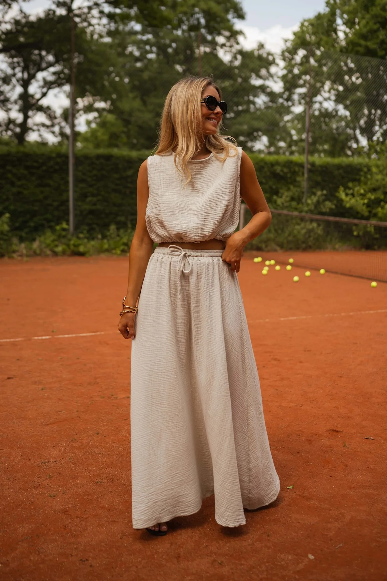Beige Salma Top