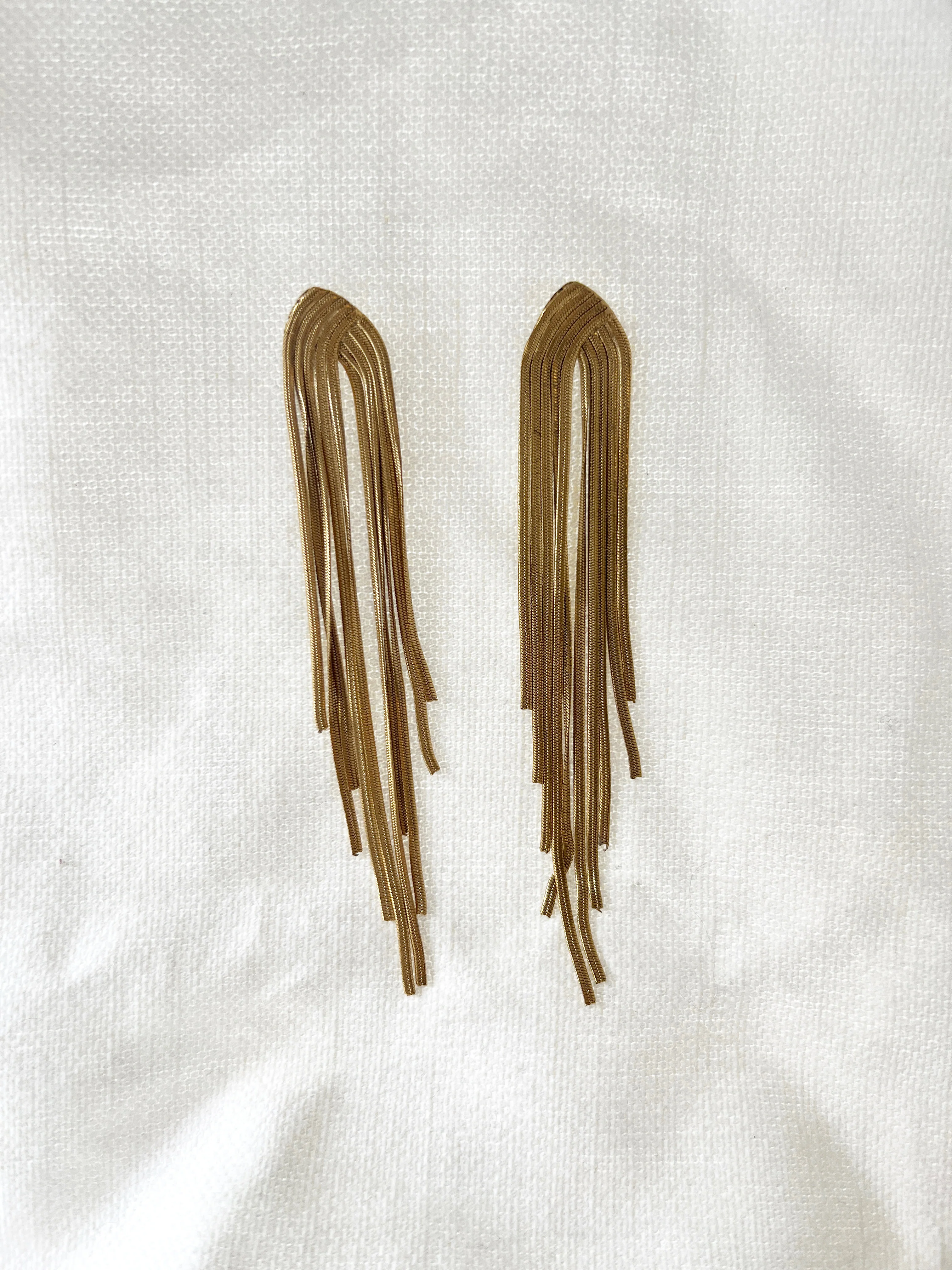 Golden Flaura Earrings