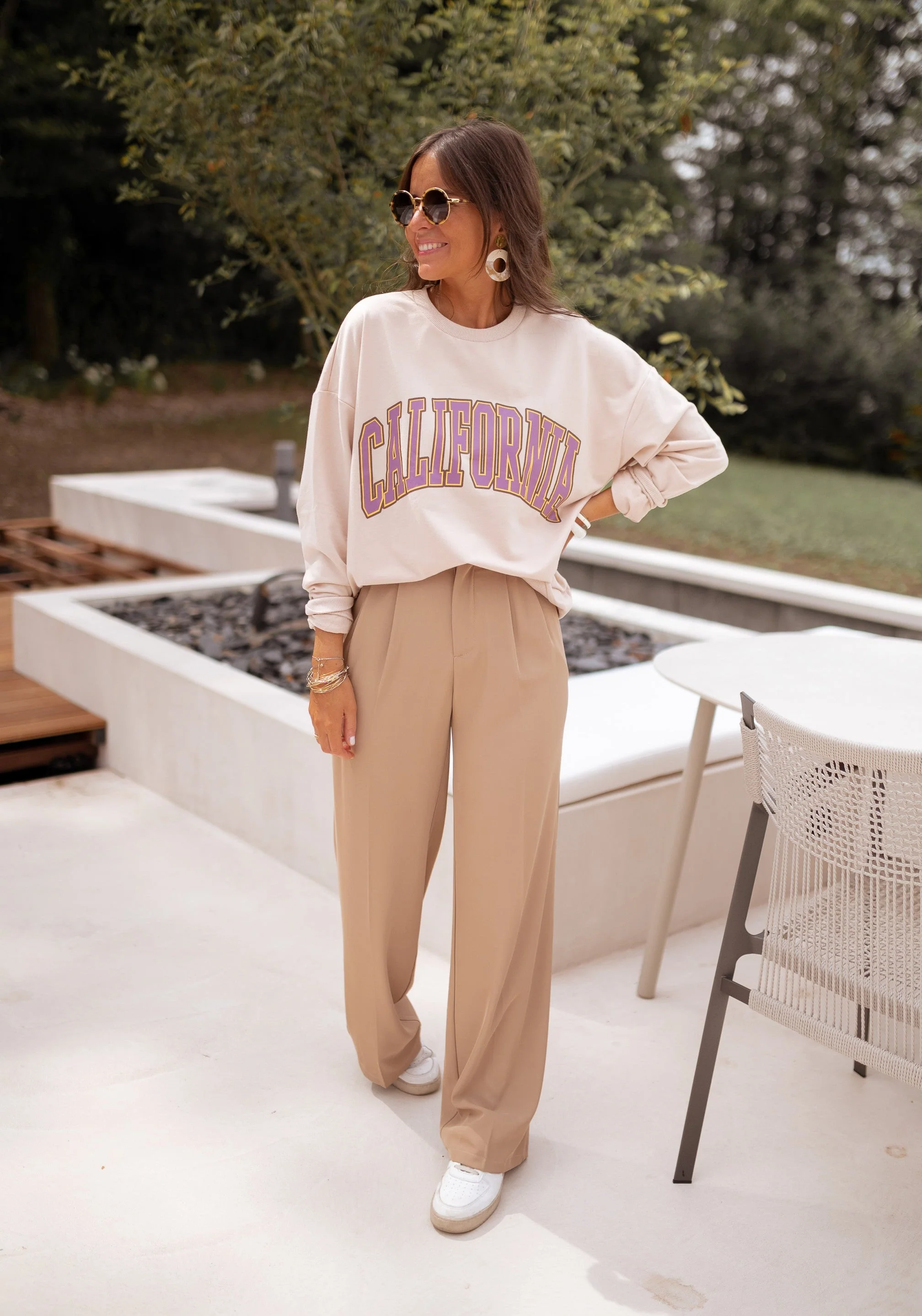 Beige Victor Pants