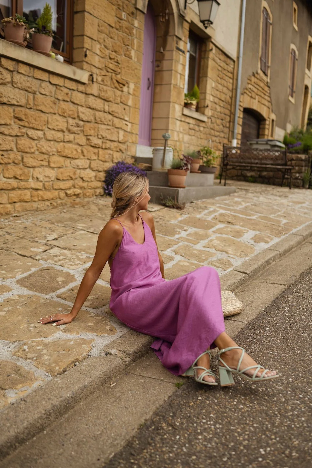 Mauve Clemence Dress