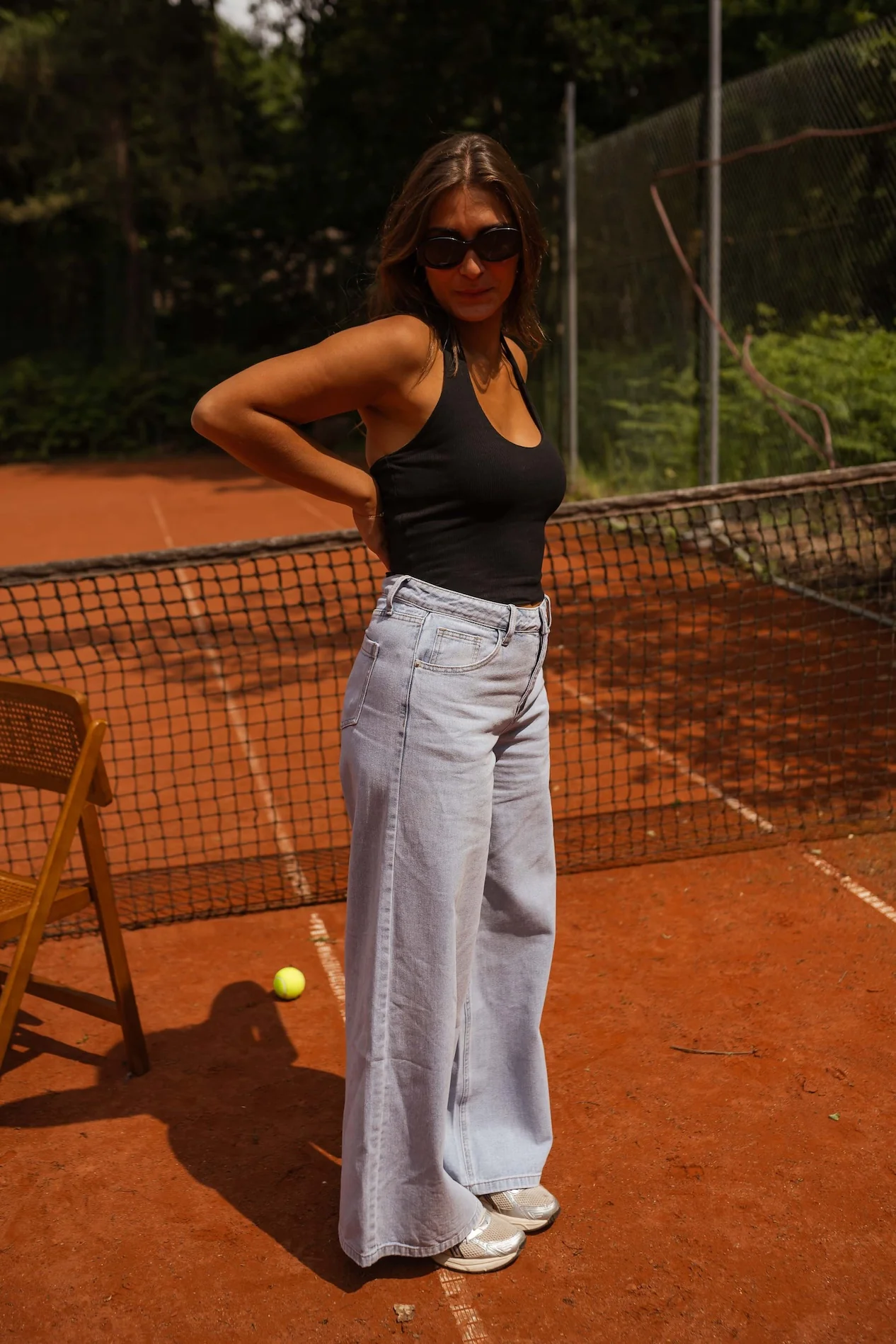 Black Eline Top