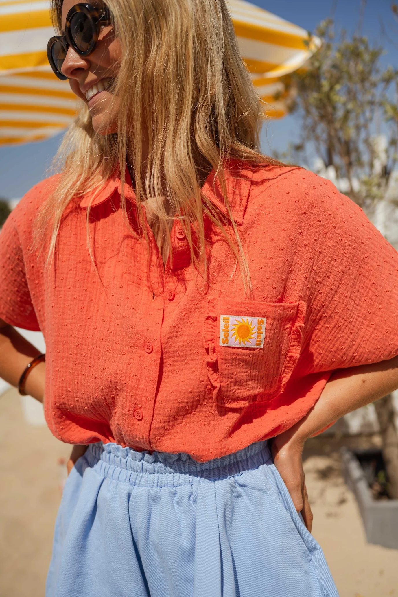 Coral Jakie Shirt