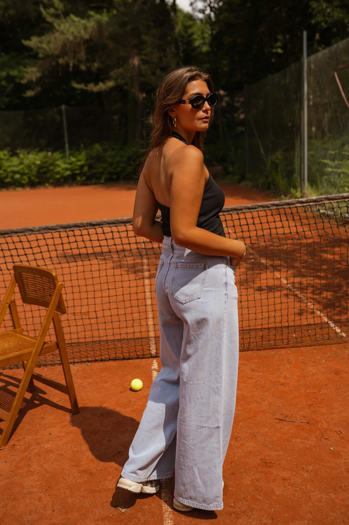 Black Eline Top