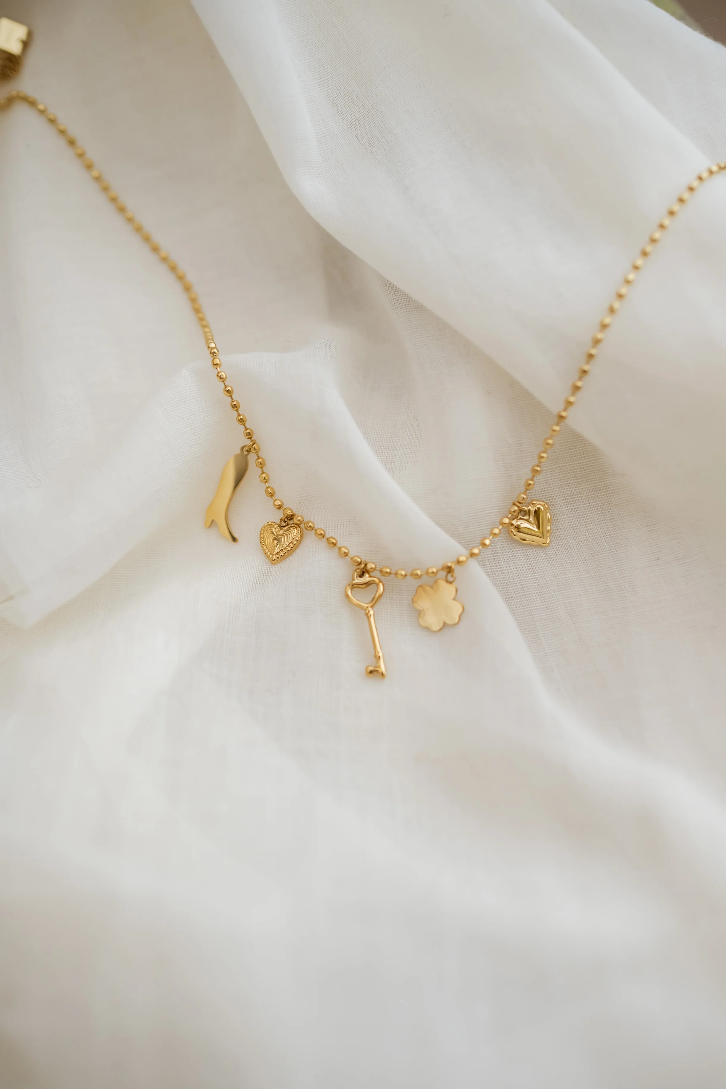 Golden Mani Necklace