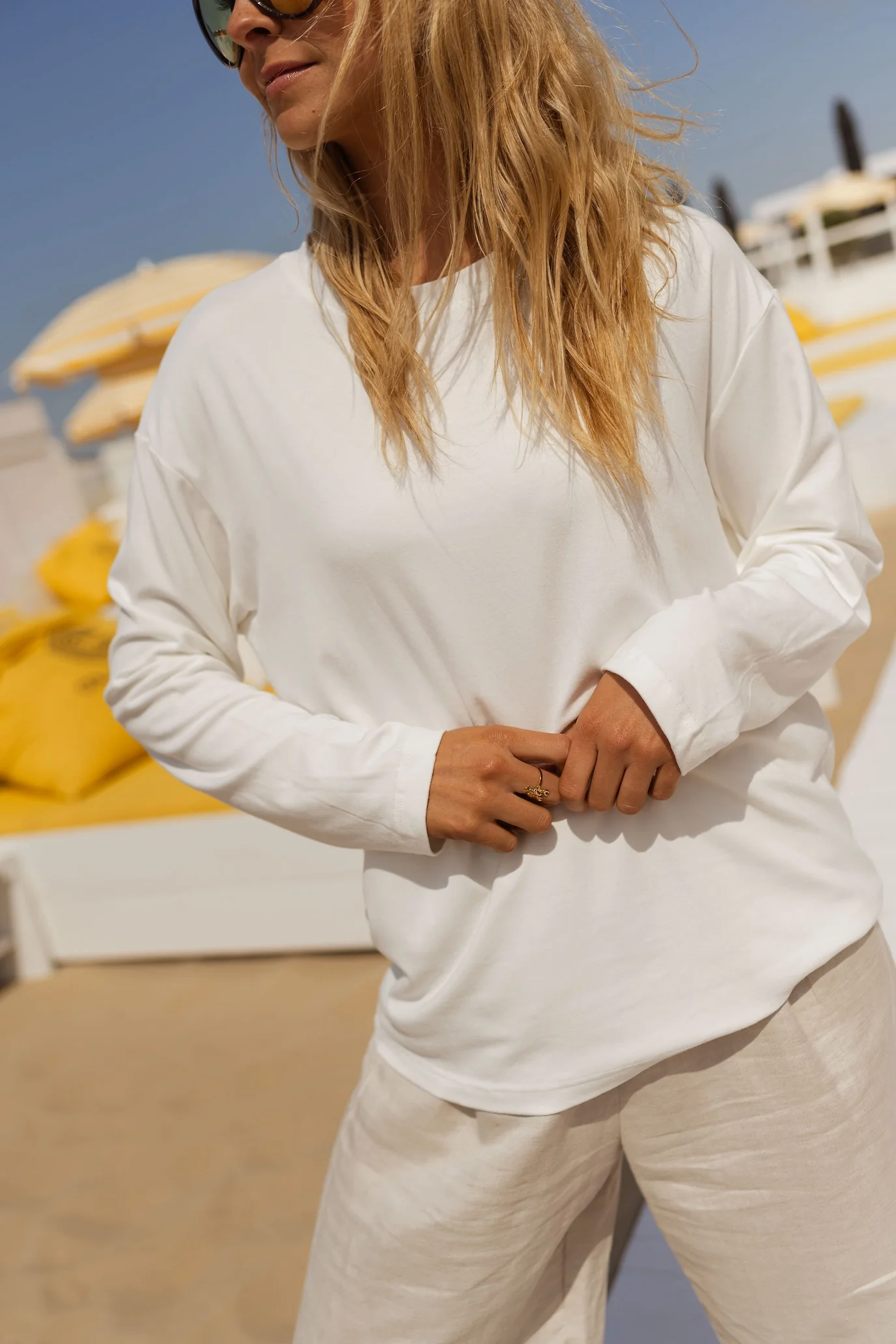 White Johana T-shirt