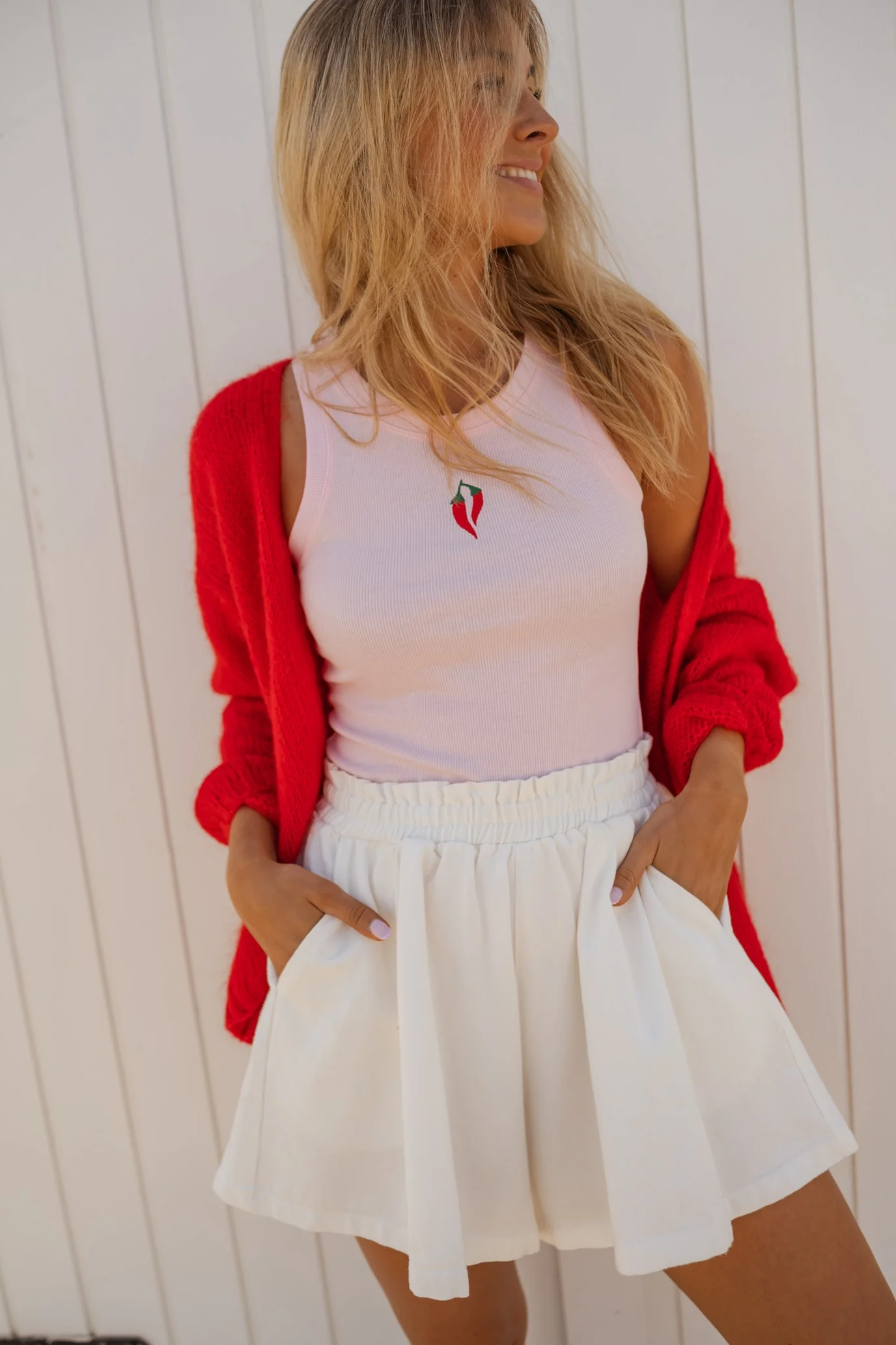 Pink Carlos Top