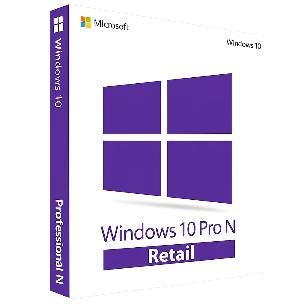 Windows 10 Pro Retail N For Europe