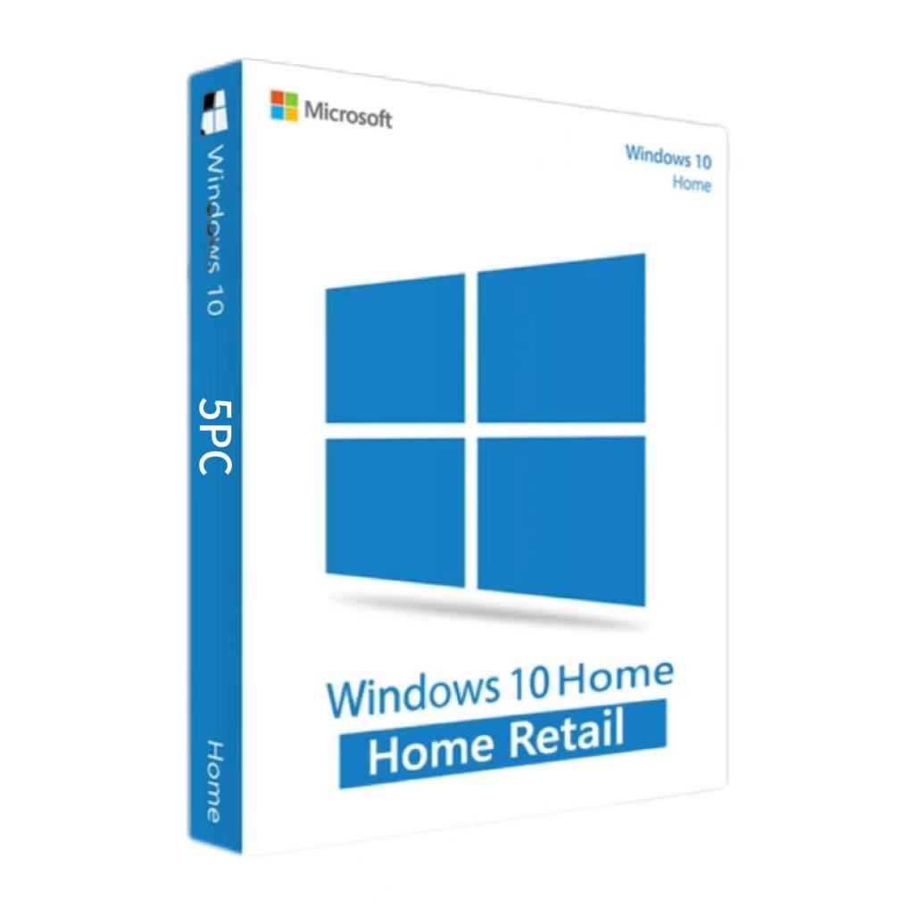 Win 10 Home Retail 5PC