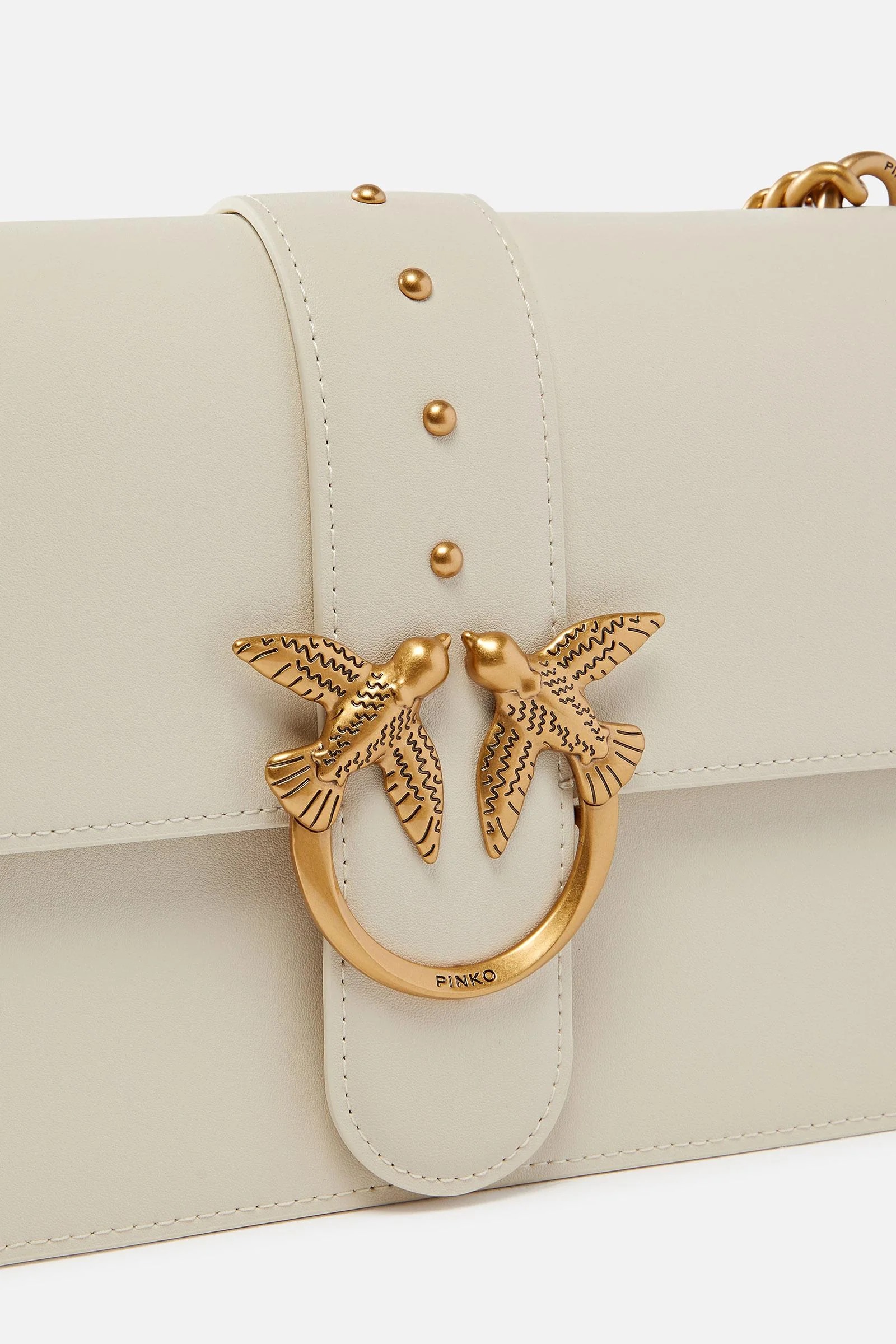 Borsa a Tracolla Love Bag Media in Pelle