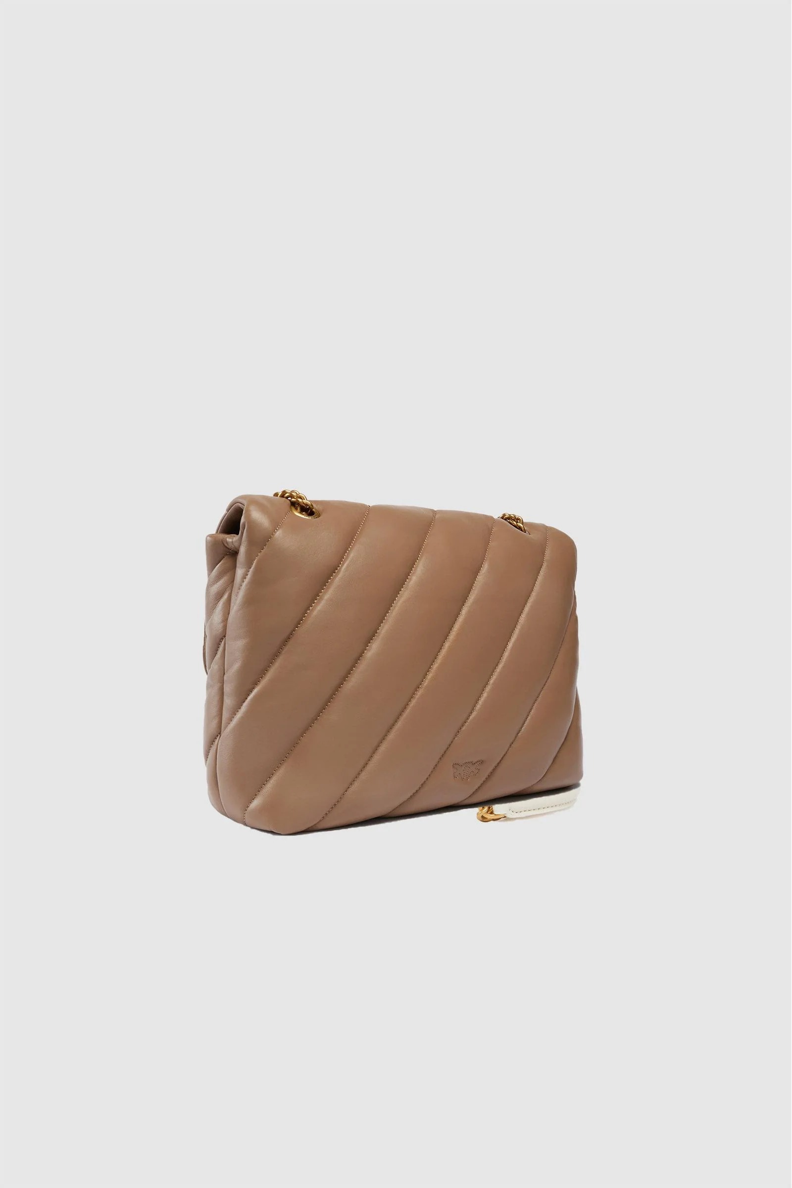 Borsa a Tracolla Love Bag Puff Grande in Nappa Trapuntata