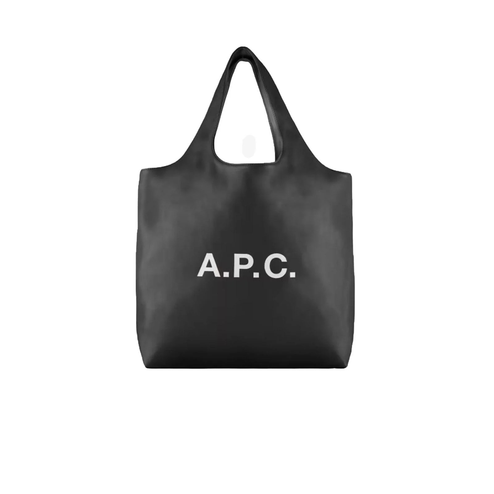 Borsa Shopper A.P.C. in Pelle Nera Elegante