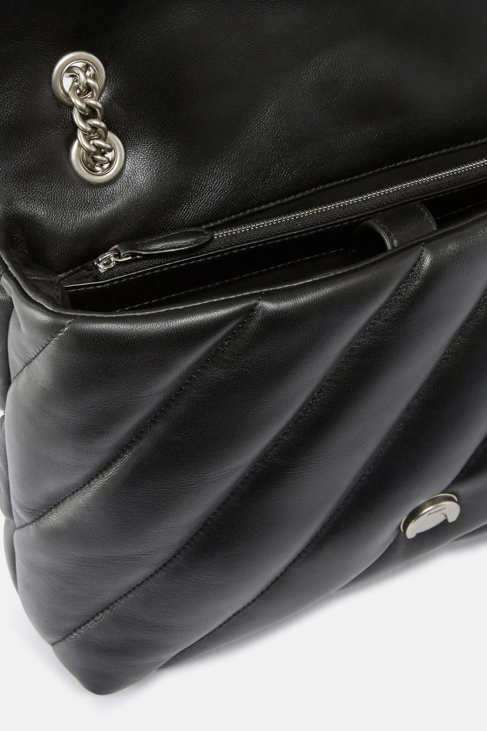 Borsa a Tracolla Grande Love Bag Puff in Nappa Trapuntata