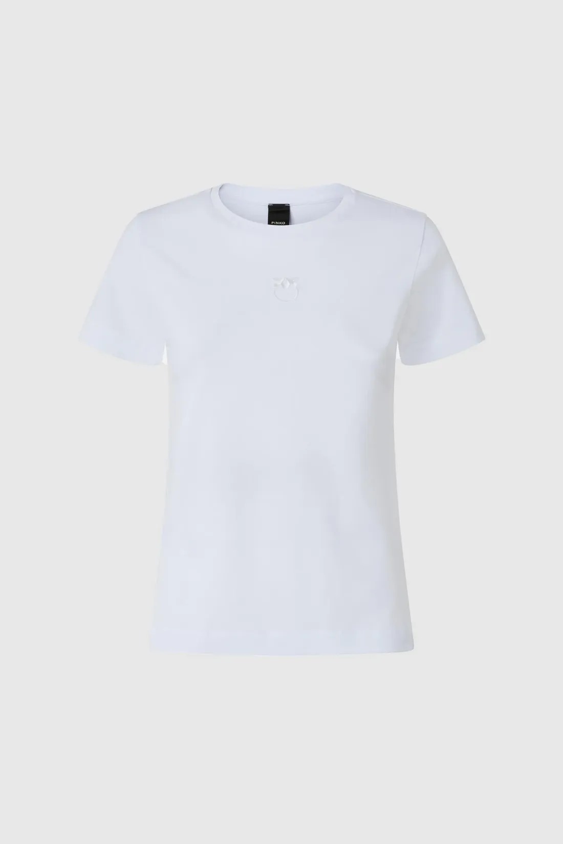 T-shirt con Ricamo Love Birds