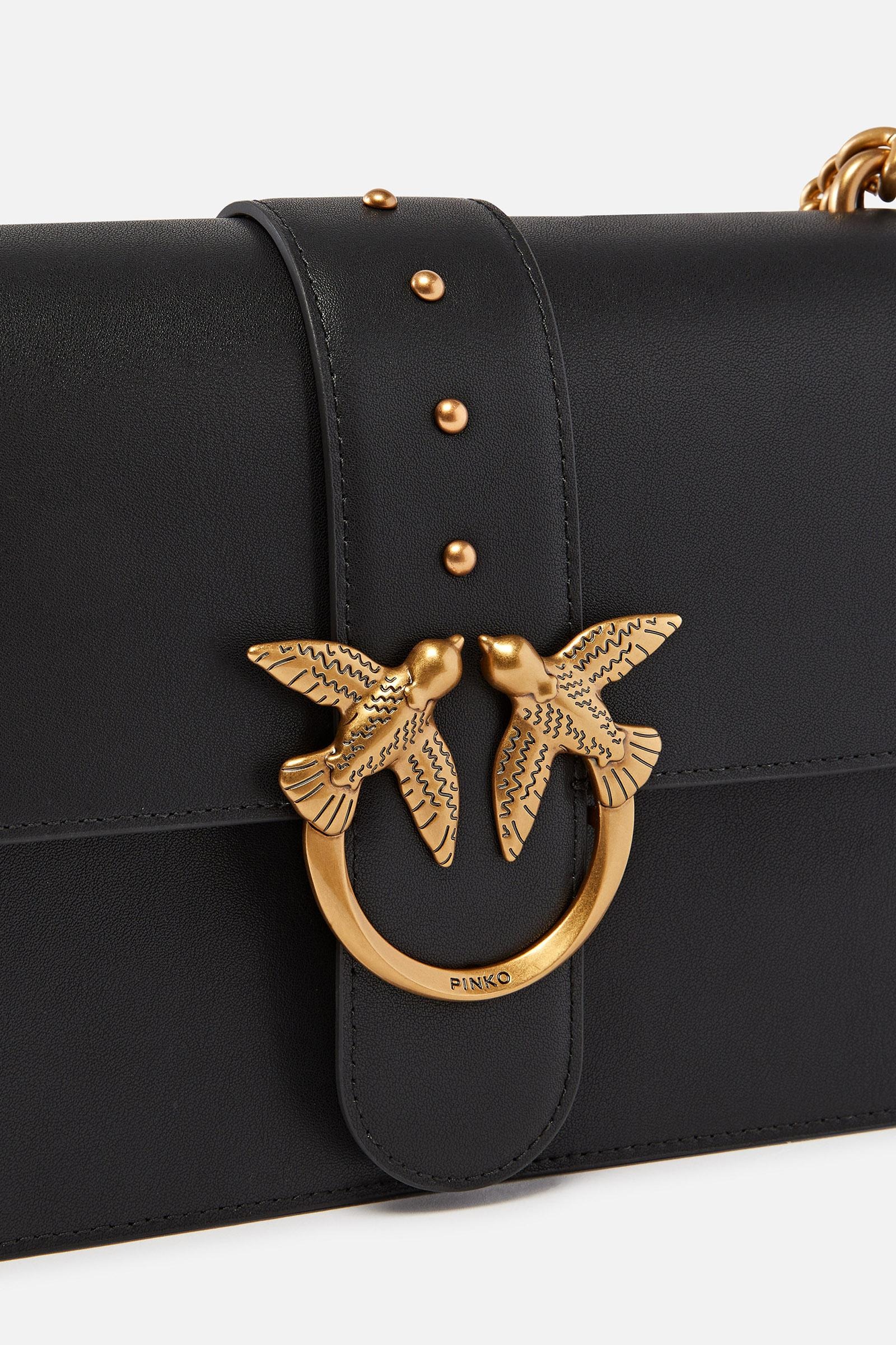 Borsa a Tracolla Media Love Bag in Pelle Morbida