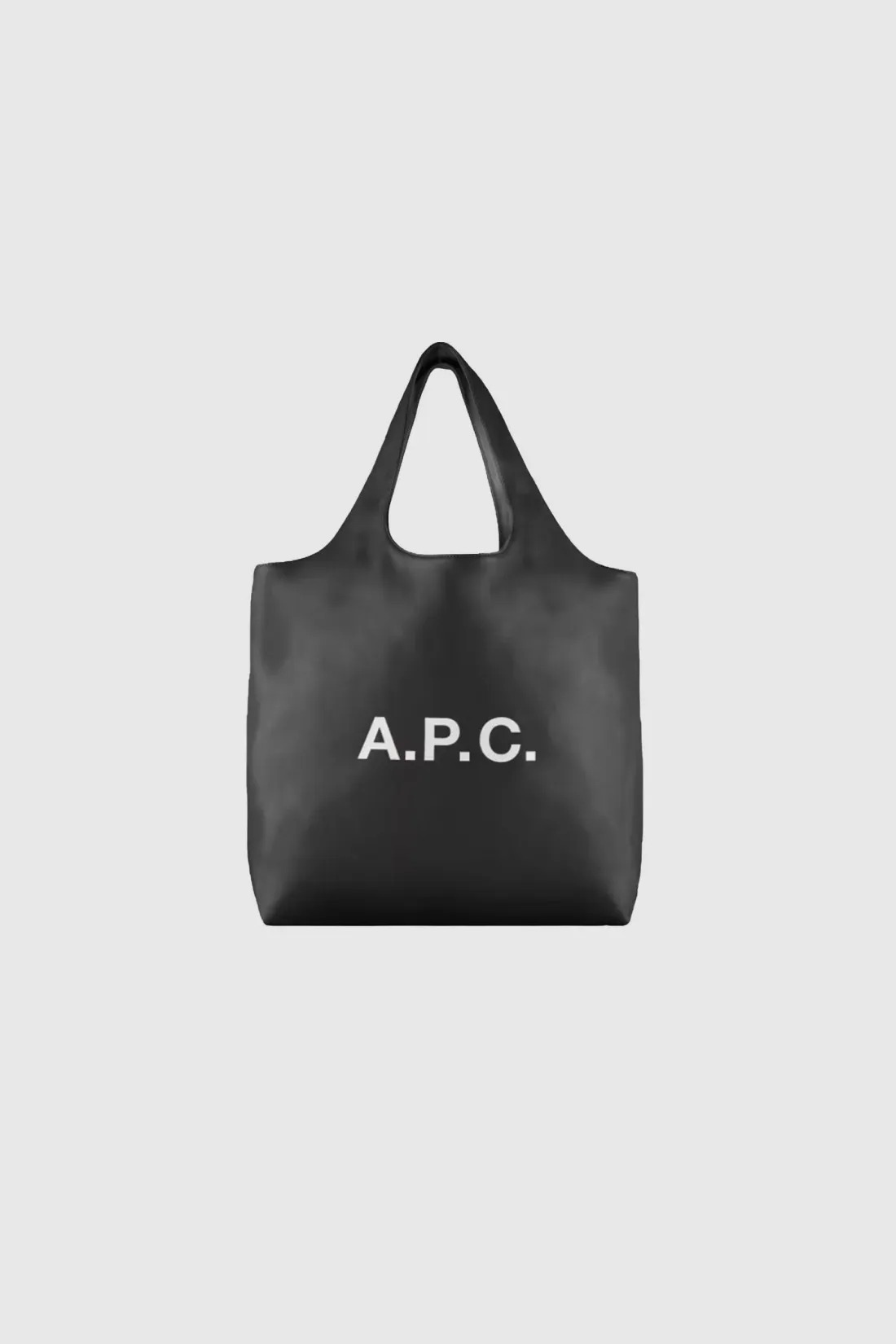 Borsa Shopper A.P.C. in Pelle Nera Elegante