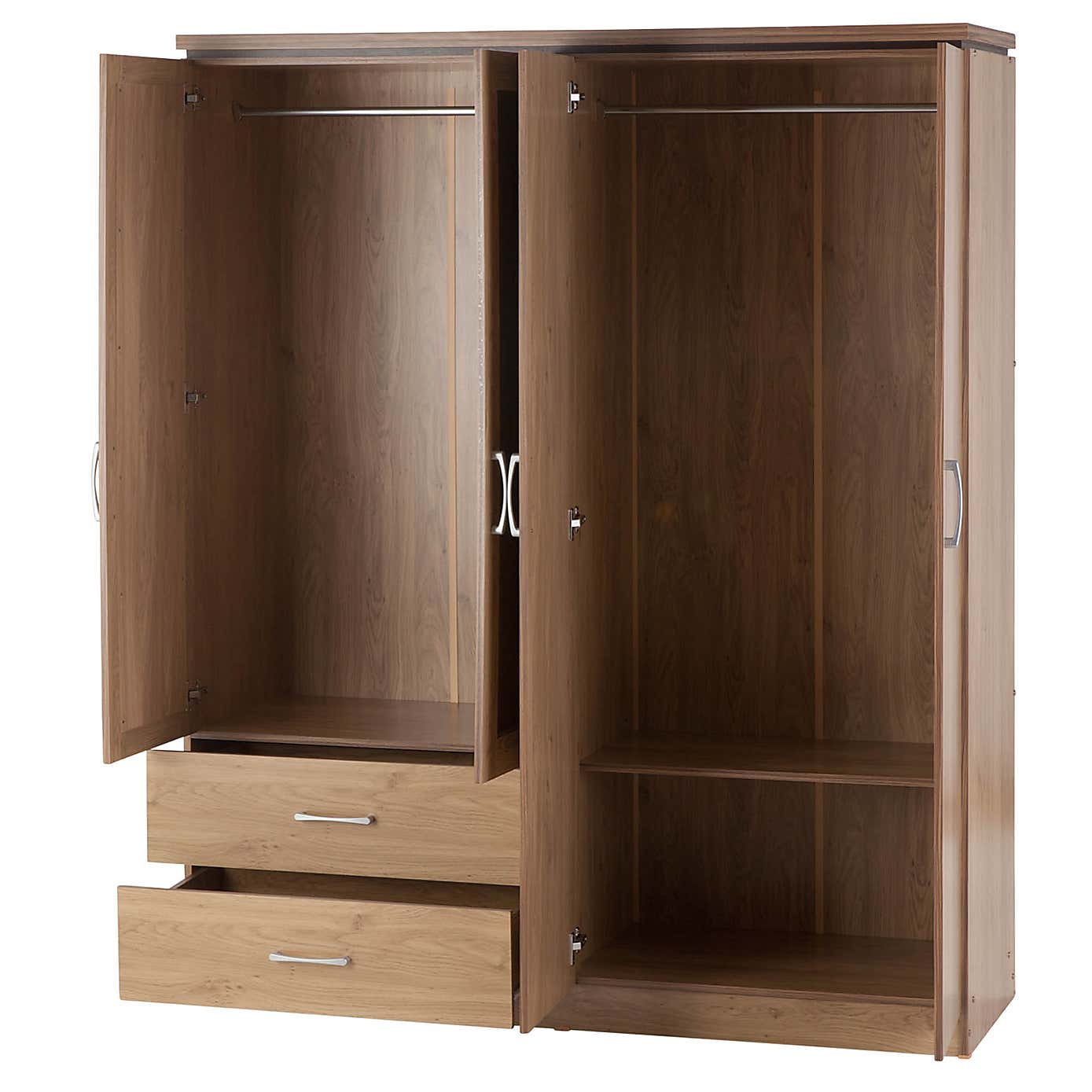 Charles Oak Wardrobe