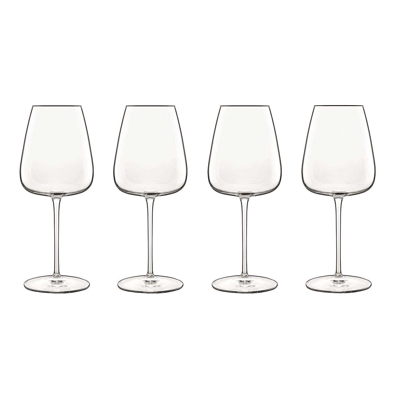 Luigi Bormioli Talismano Set of 4 Chardonnay Glasses