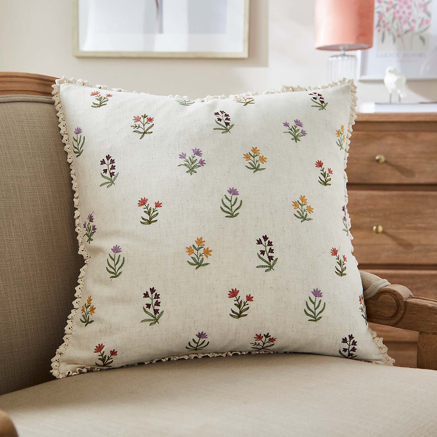 Pippa Floral Cushion