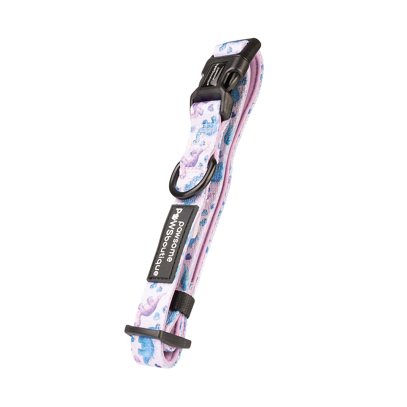 Tiny Diny Dog Collar and Lead Set