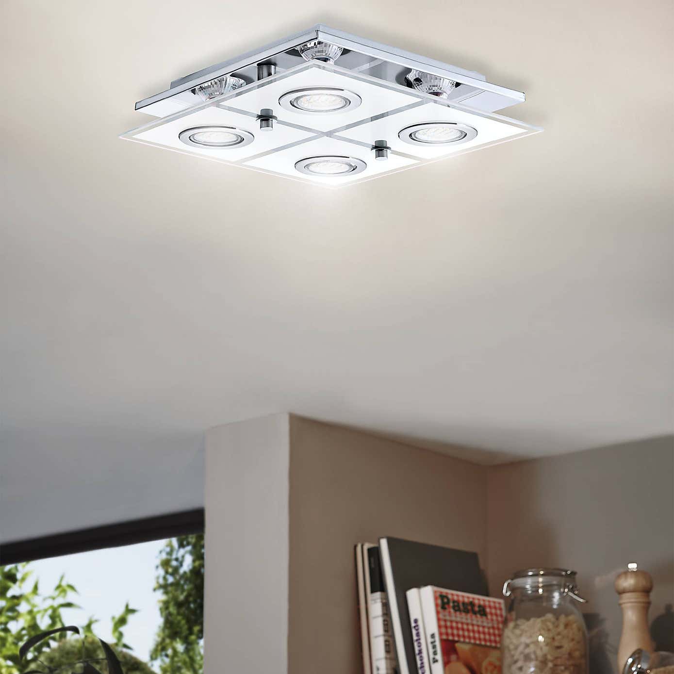 EGLO Cabo 4-Light LED Ceiling Light