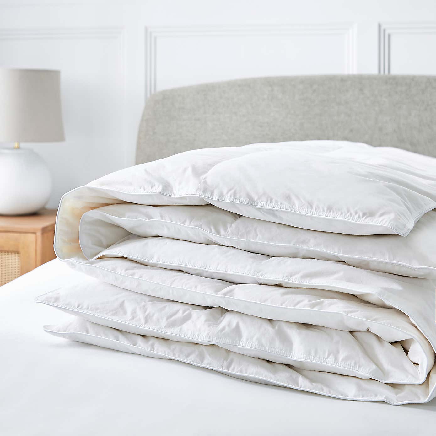 Fogarty Anti Allergy White Goose Feather and Down 15 Tog Duvet
