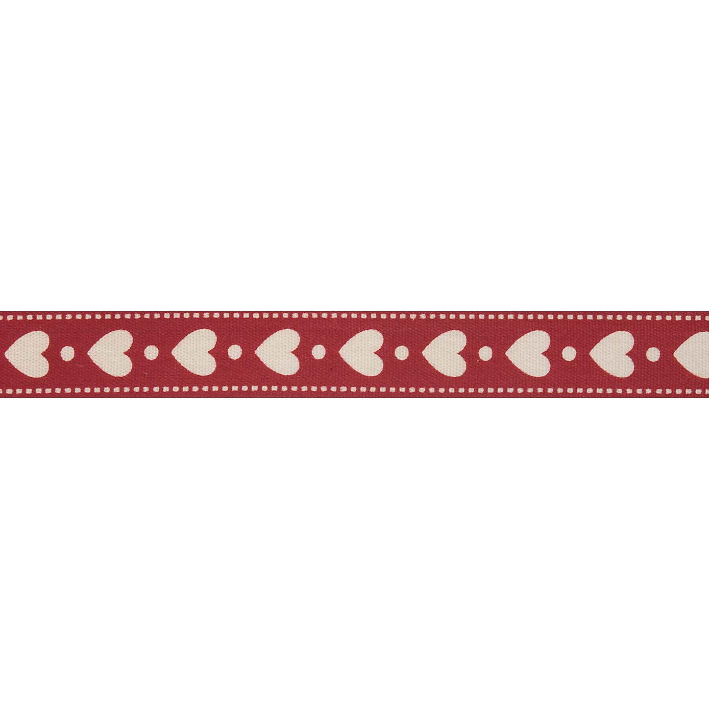 Bowtique White Heart Ribbon