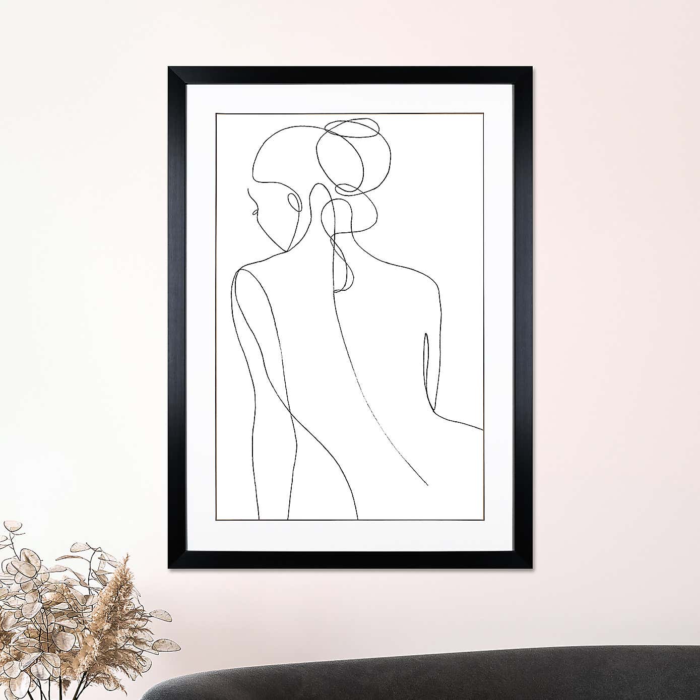 The Art Group Figure I Framed Print