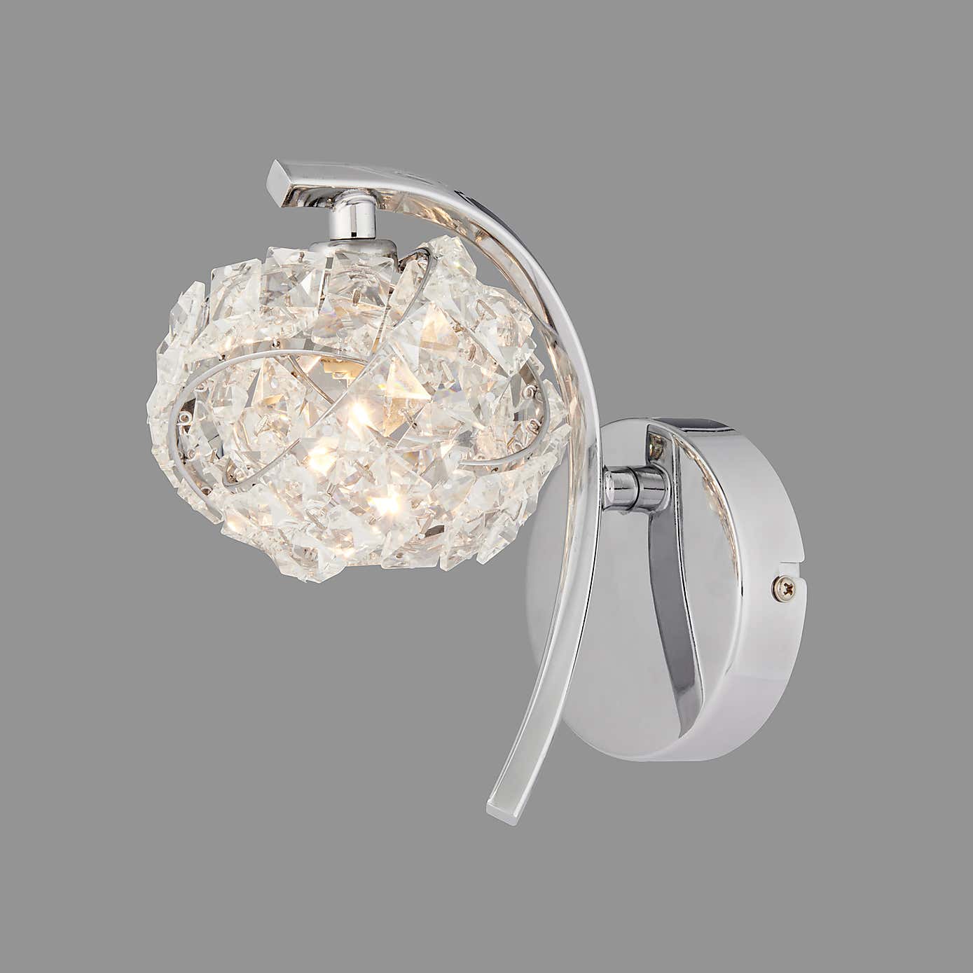 Cecilie Glass Wall Light
