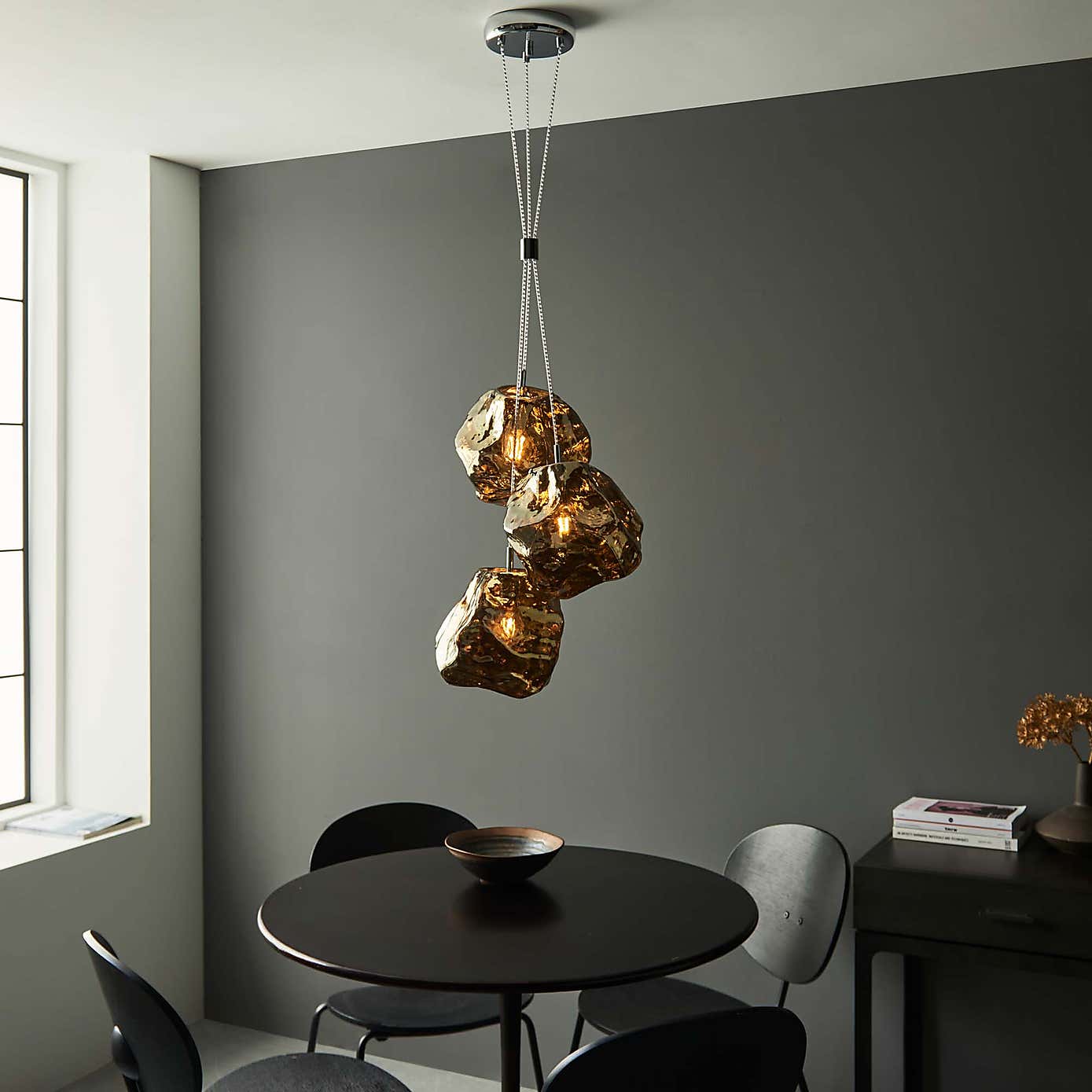 Vogue Omar 3 Light Cluster Ceiling Fitting