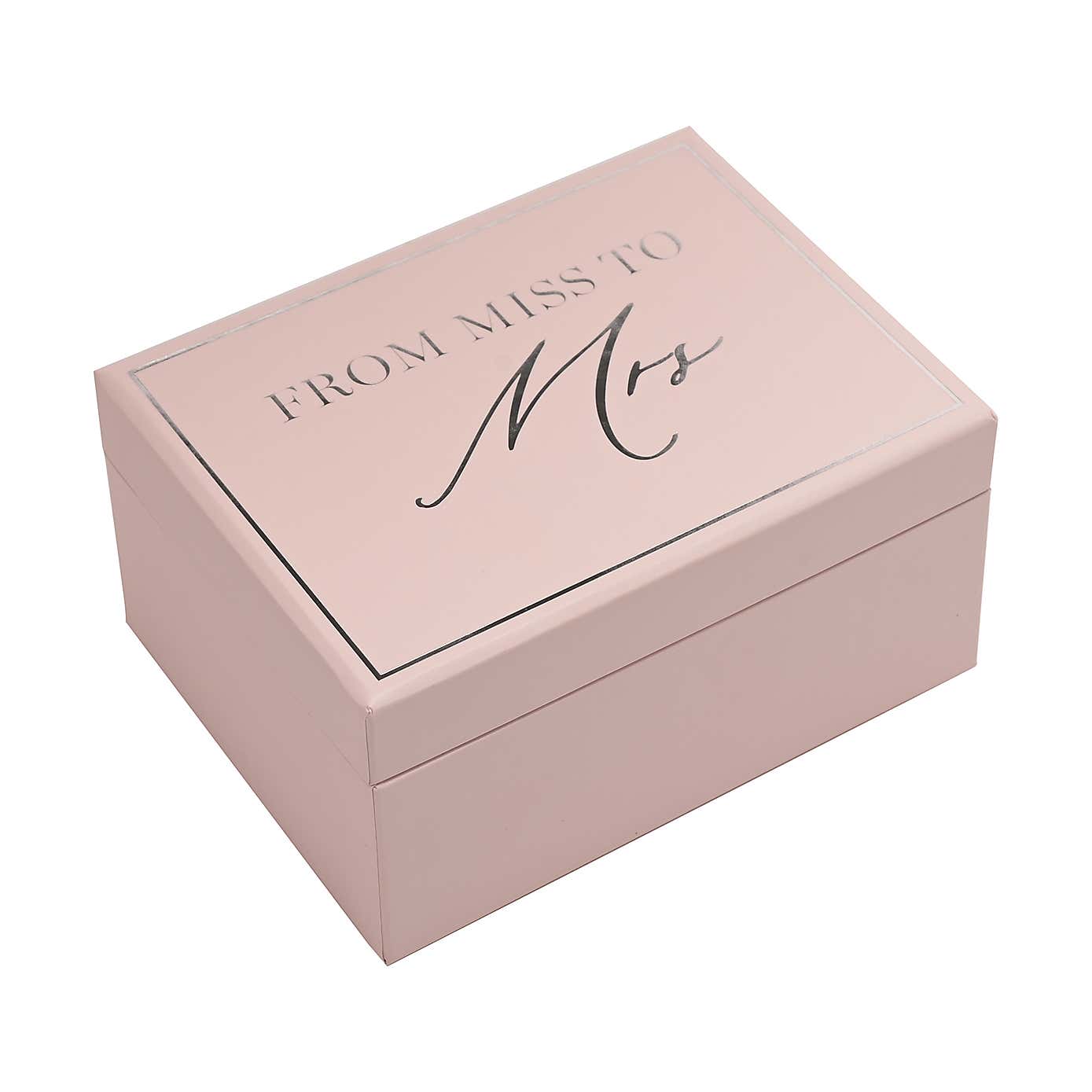 Amore Miss To Mrs Mini Keepsake Boxes