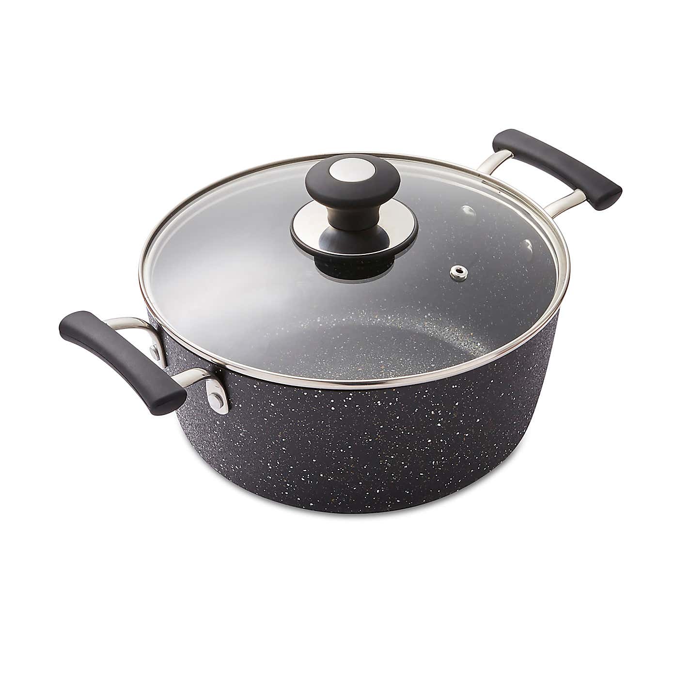 Tower Precision Non-Stick Aluminium Stock Pot, 24cm