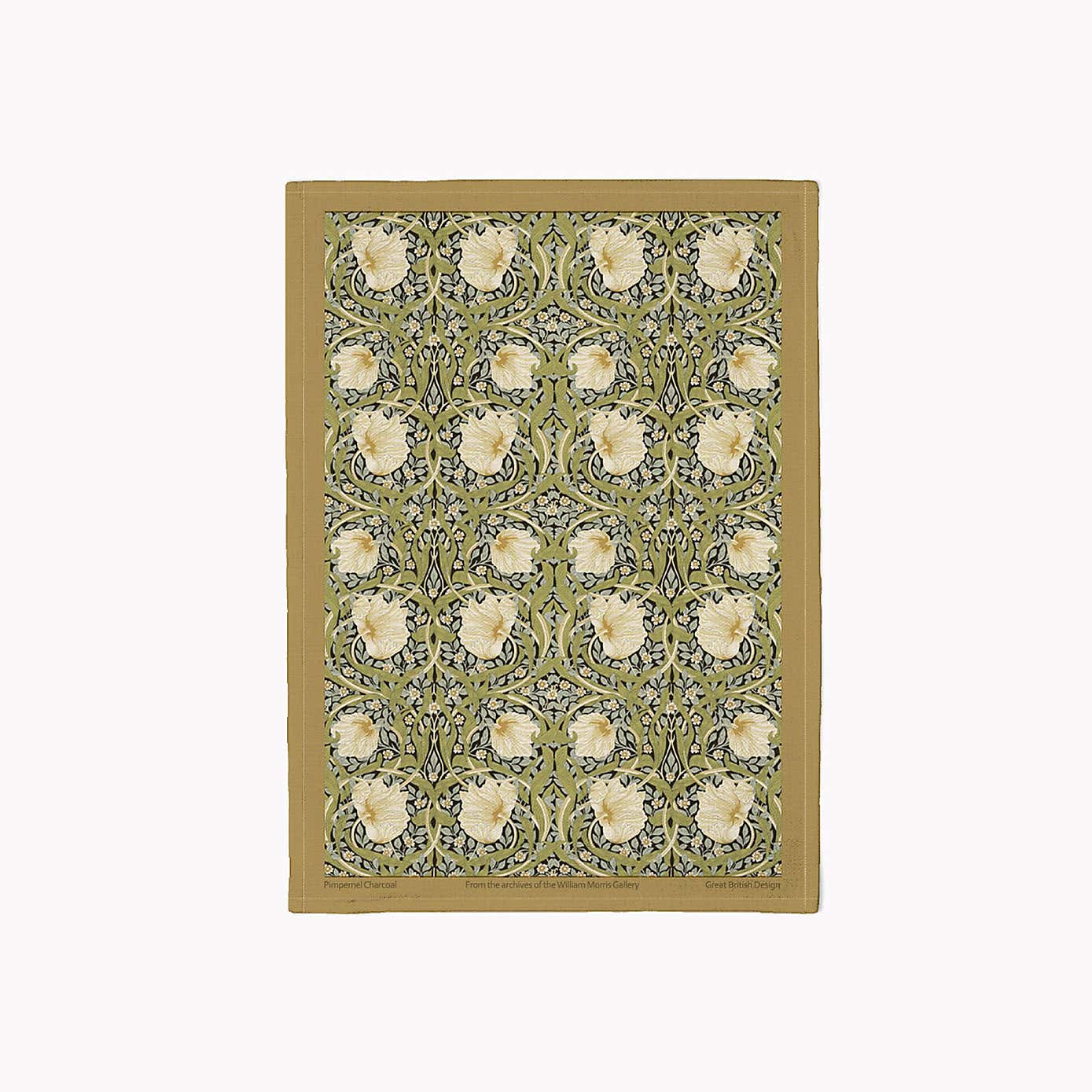William Morris Pimpernel Cotton Tea Towel