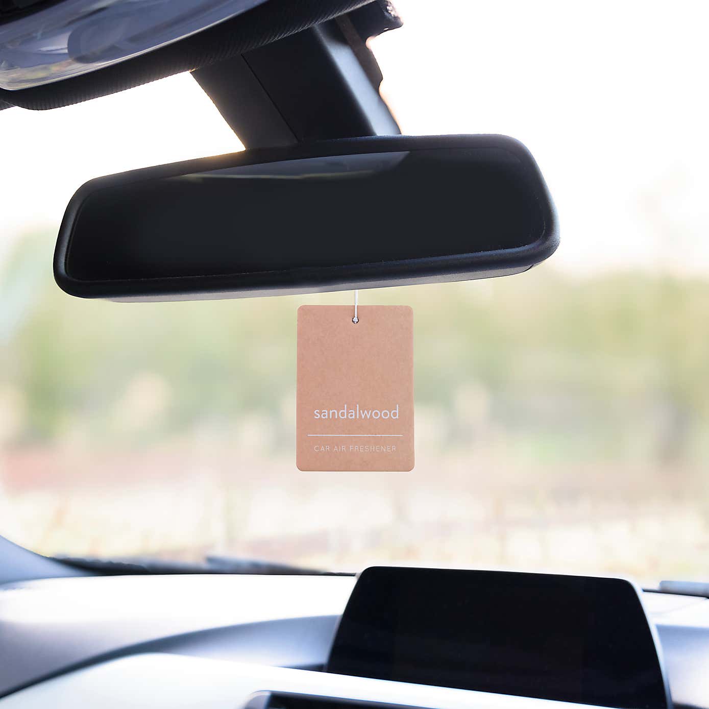 Pack of 2 Car Air Fresheners, Sandalwood