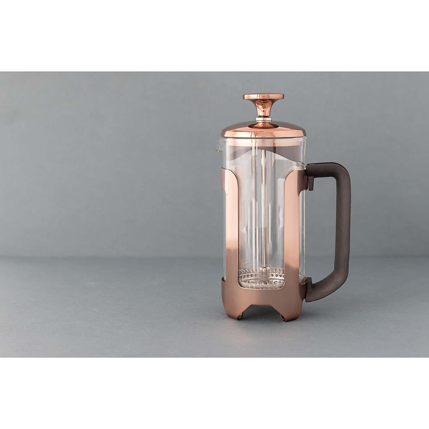 La Cafetiere Roma 3 Cup Gold Glass & Steel Coffee Press