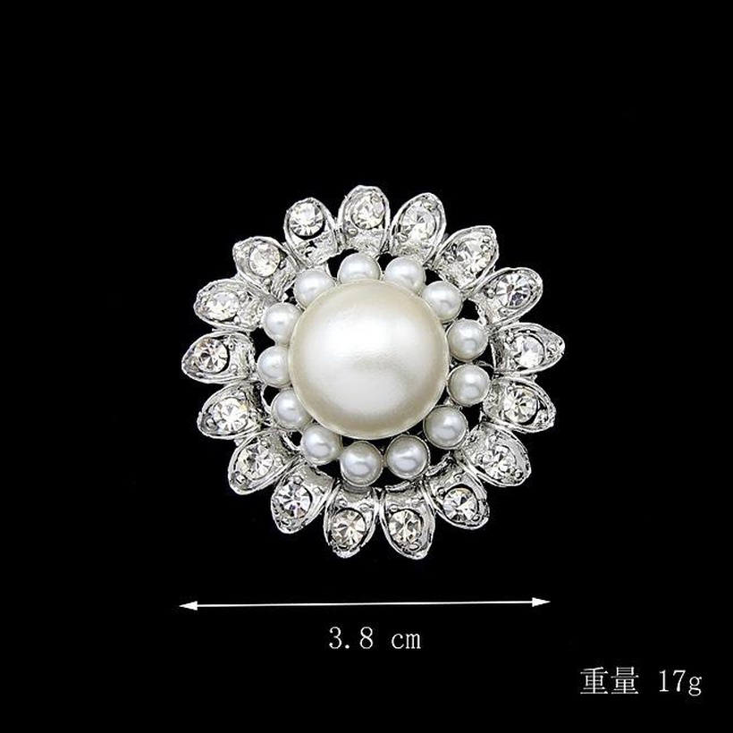 Womens Floral Plating Alloy Danrun Jewelry Brooches