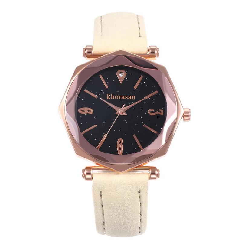 Gypsophila Creative Octagonal Fashion Simple Quartz Watch