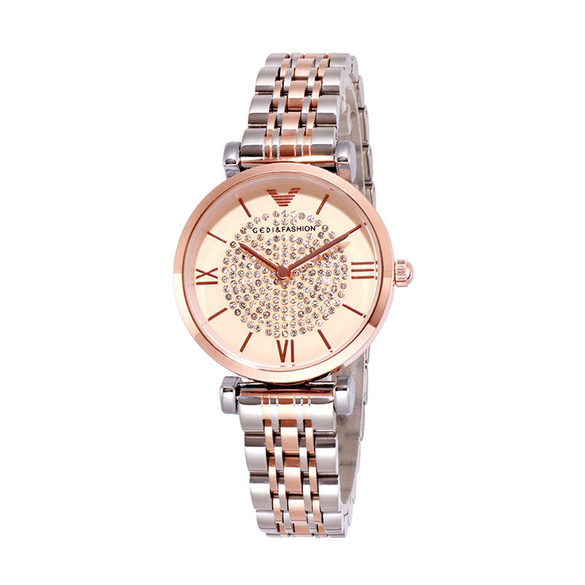 Starry Fashion Diamond Steel Band Watch
