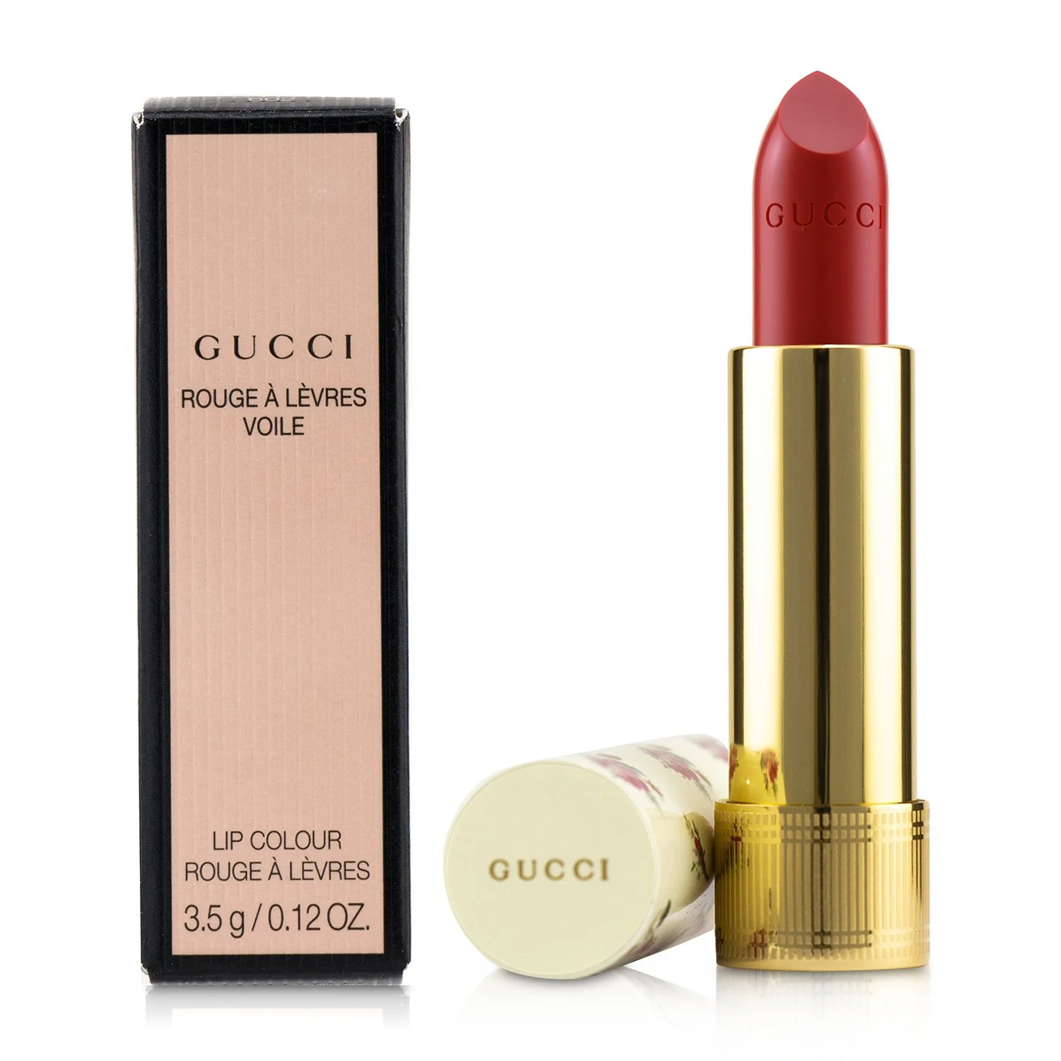 Gucci Rouge A Levres Voile Lip Colour - # 506 Louisa Red  3.5g/0.12oz