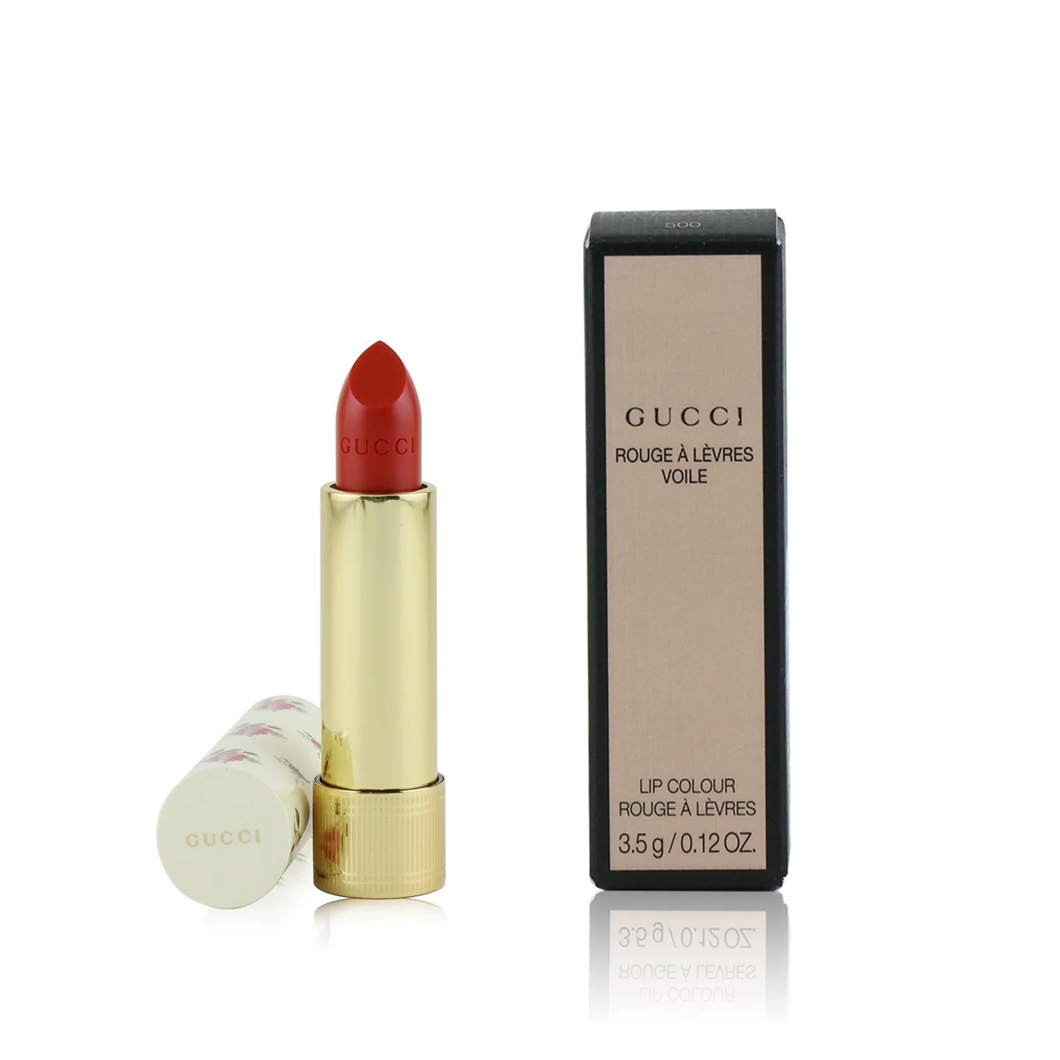 Gucci Rouge A Levres Voile Lip Colour - # 506 Louisa Red  3.5g/0.12oz