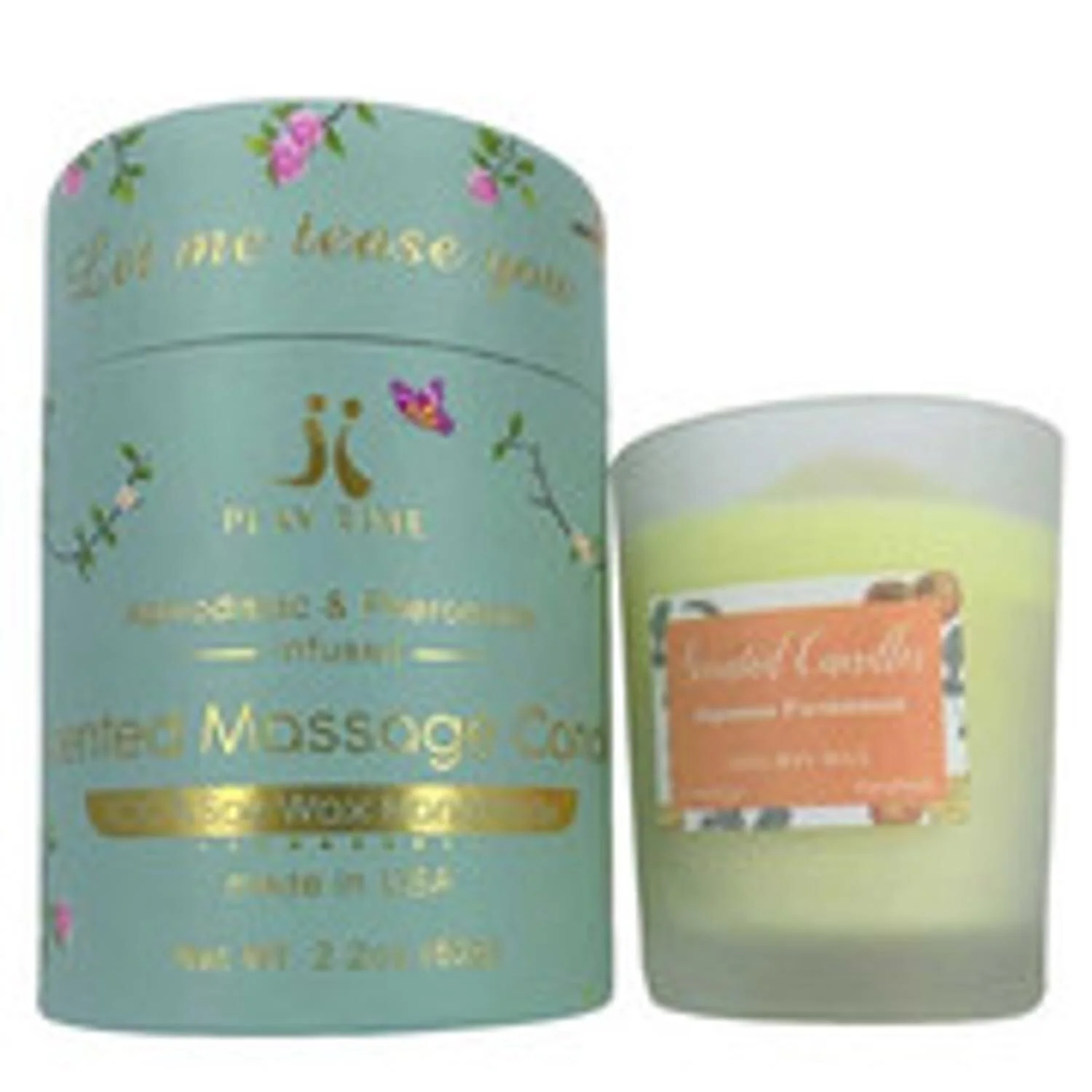 Playtime Massage Candle 62g - Japanese Persimmon  Fixed Size