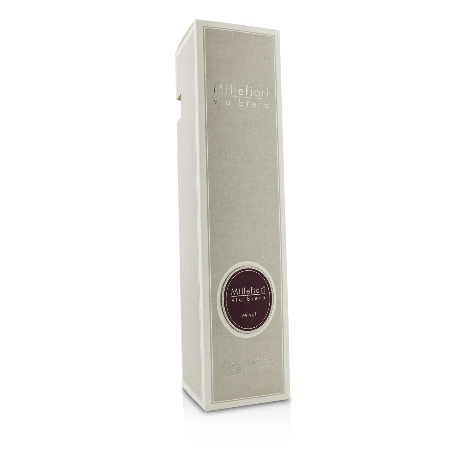 Millefiori Via Brera Fragrance Diffuser - Velvet  250ml/8.45oz
