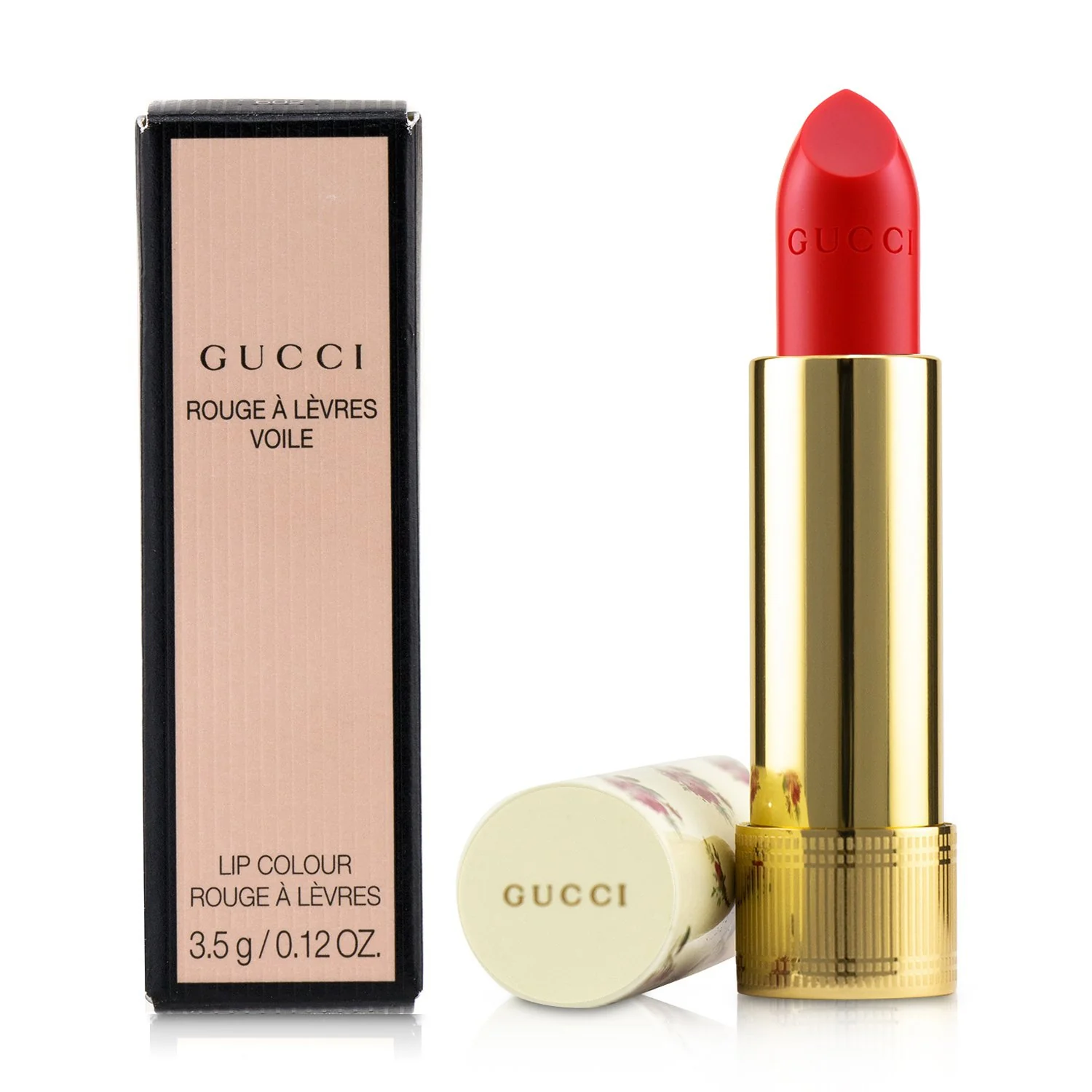 Gucci Rouge A Levres Voile Lip Colour - # 506 Louisa Red  3.5g/0.12oz