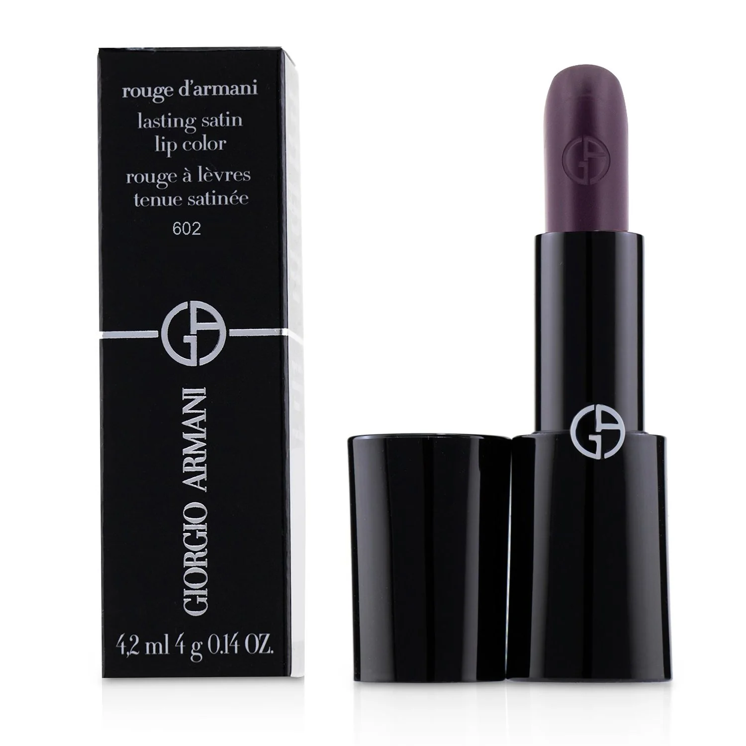 Giorgio Armani Rouge d'Armani Lasting Satin Lip Color - # 601 Attitude  4g/0.14oz