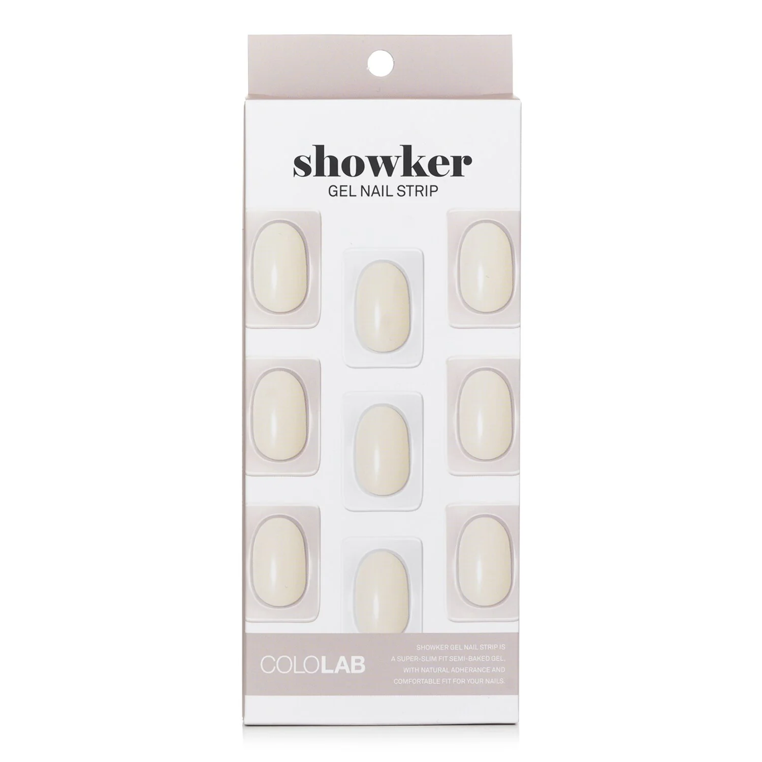 Cololab Showker Gel Nail Strip # CNA401 Blackberry Marble  1pcs
