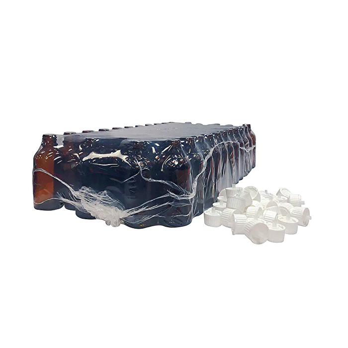 Dispensary & Clinic Items Bottle Glass Amber with Dripolator Insert 66 Pack 50ml