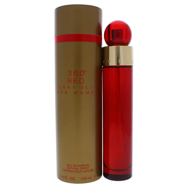 360 Red by Perry Ellis for Women - 3.4 oz EDP Spray