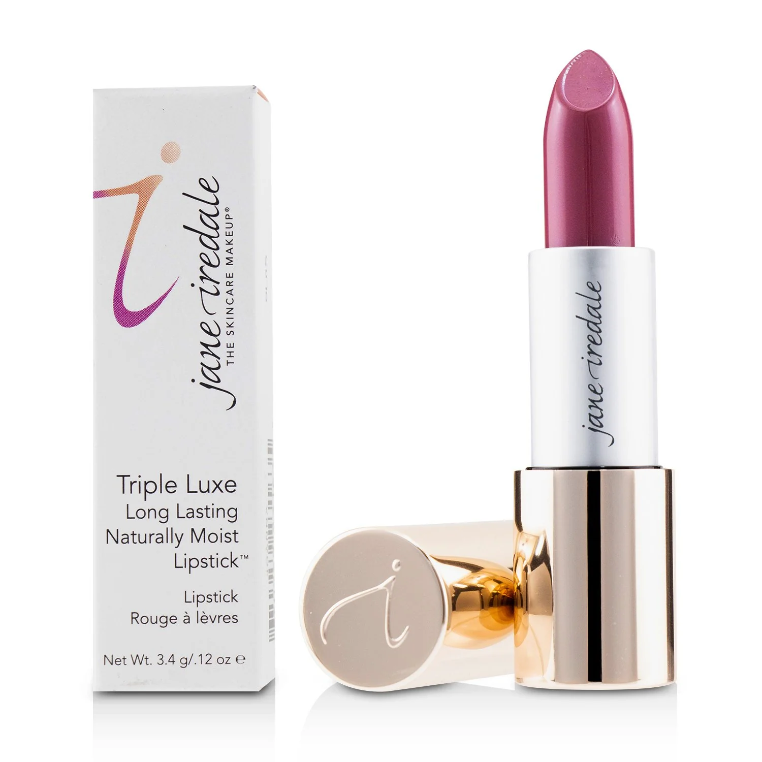 Jane Iredale Triple Luxe Long Lasting Naturally Moist Lipstick - # Megan (Strawberry Red)  3.4g/0.12oz